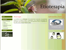 Tablet Screenshot of etioterapia.com